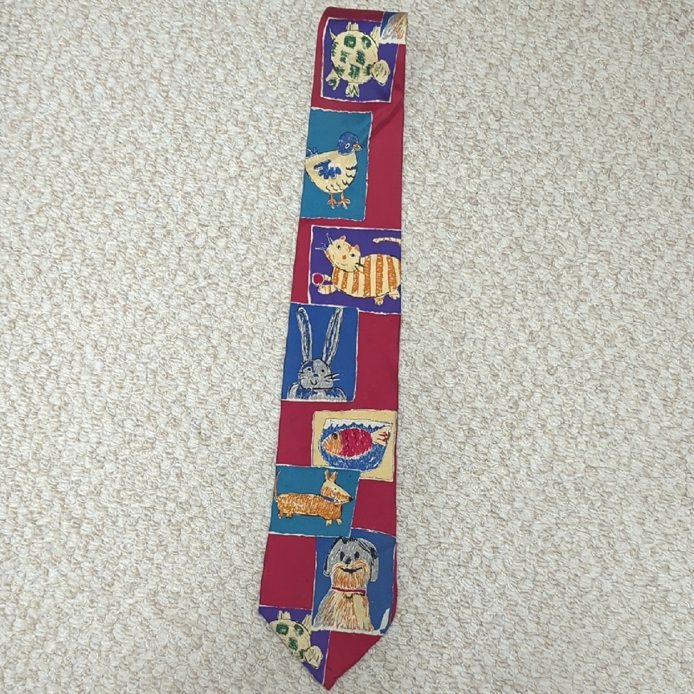 Save The Children Animal Tie.